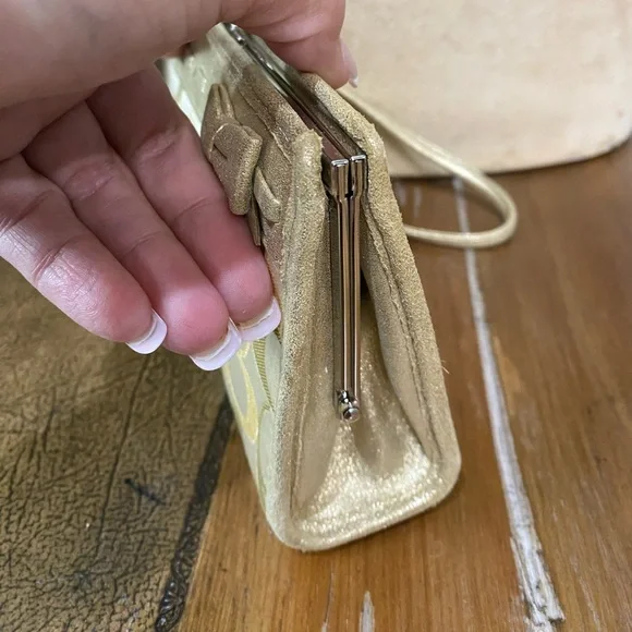 2004 Coach Limited Edition Vintage Kyoto Silk Framed Kisslock - Picture 7 of 11